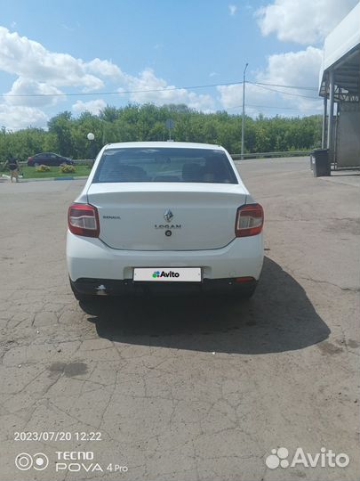 Renault Logan 1.6 МТ, 2014, 264 493 км