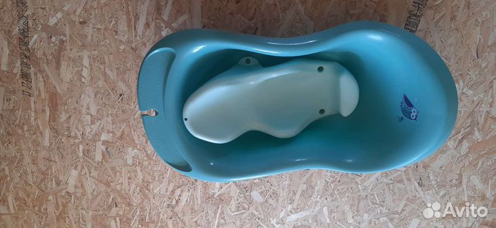 Ванна и горка для купания