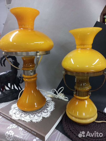 Настольная лампа под керосинку СССР