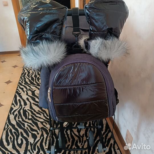 Детские санки коляска