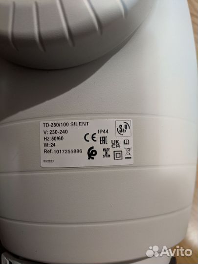 Канальный вентилятор Solar&Palau 250/100 silent