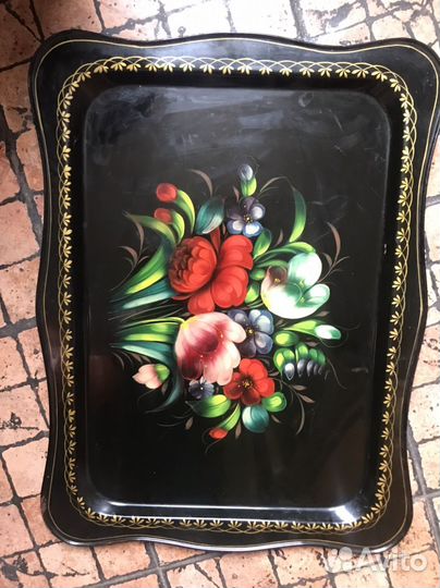 Подносы жостово СССР