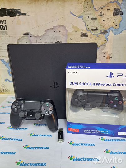 Ps4 Slim 1tb прошитая 9.00