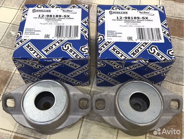 Опорные подшипники peugeot 308