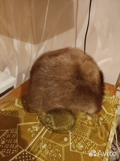 Шапка норковая женская