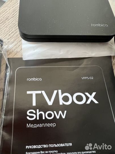 Smart-TV приставка Rombica TVbox Show Black