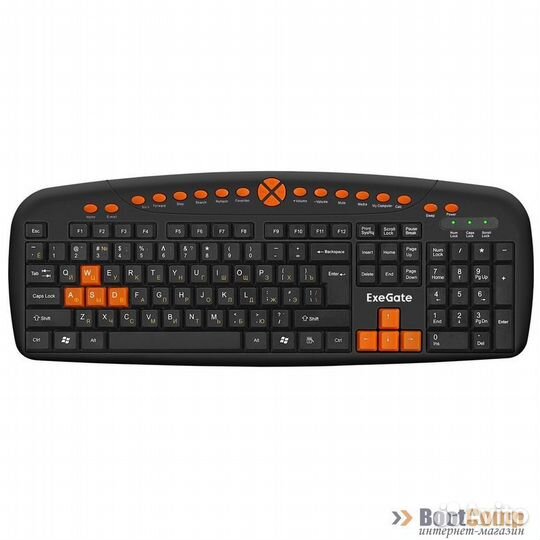 Клавиатура проводная ExeGate LY-504M EX280435RUS