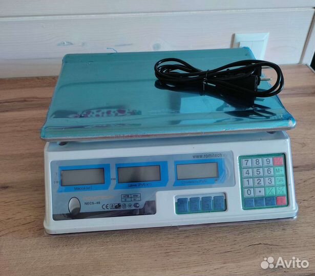 Весы настольные до 40кг Ромитеч Г