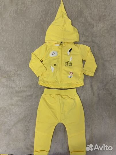 Новый костюм (кофта и штаны) 68 см Crockid