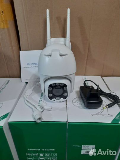 Камера видеонаблюдения 4G wi-fi