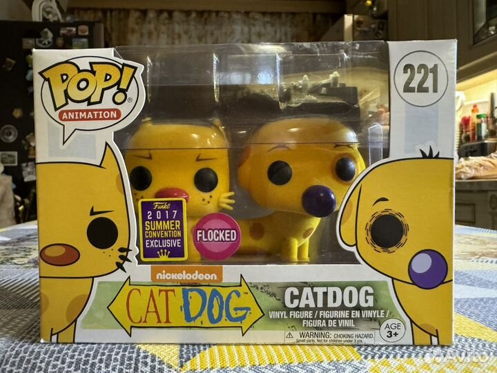 Funko pop CatDog Flocked 221
