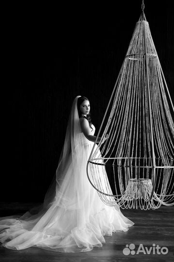 Свадебное платье бу 40-42
