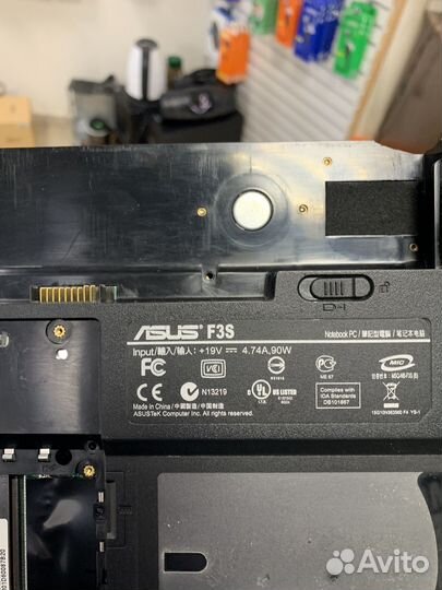 Asus f3s на запчасти