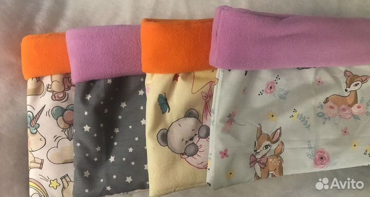 Флисовые мешочки для грызунов