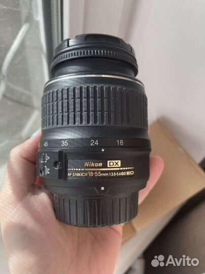 Объектив nikon 18-55mm