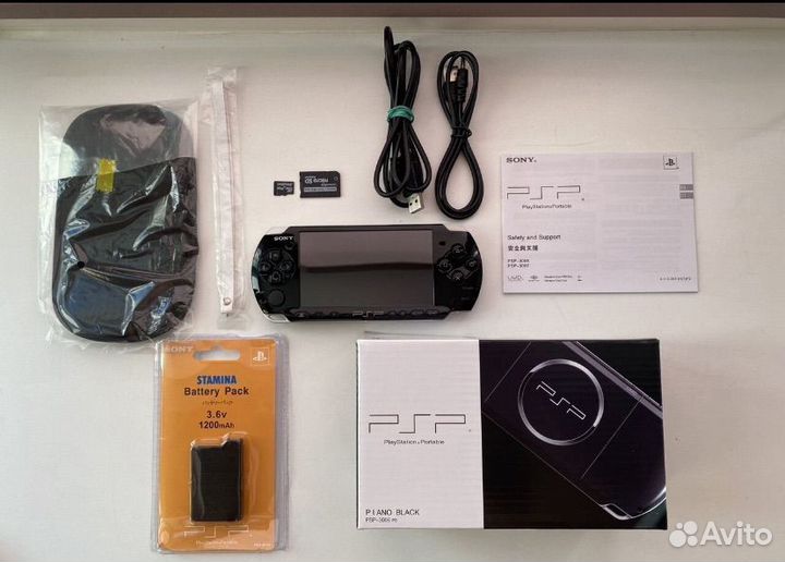 Sony PSP 3008 прошитая +128гб и 500 игр