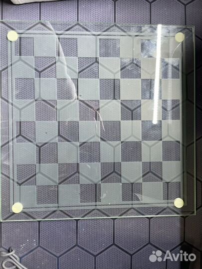 Шахматы стеклянные