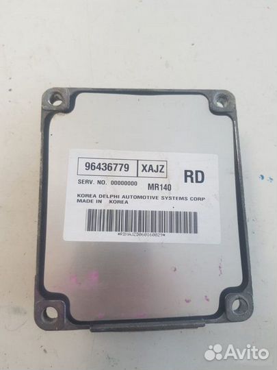 Блок управления двигателем Chevrolet Aveo T250