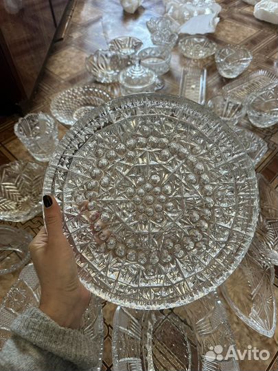 Салатники советские хрусталь СССР