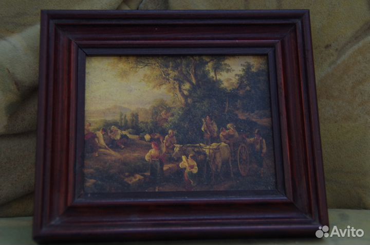 Репродукция картины Marko Karoly размер 12,5Х11