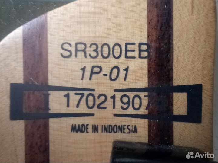 Ibanez SR300EB Weathered Black