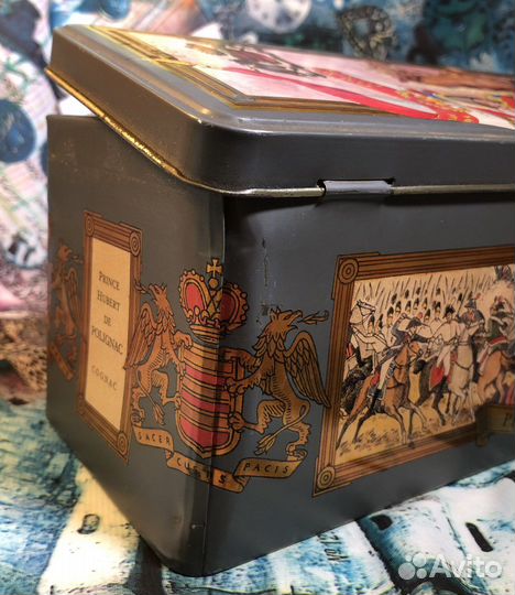 Футляр от коньяка Hubert de Polignac, Франция