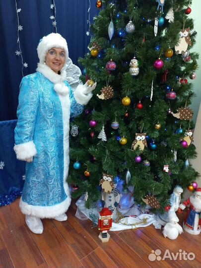 Костюм Снегурочки 44-46 размер