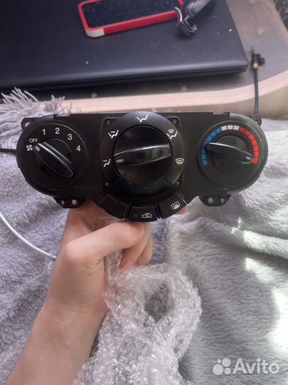 Блок управления печкой chevrolet lacetti