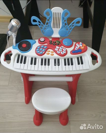 Пианино детское с микрофоном(синтезатор)