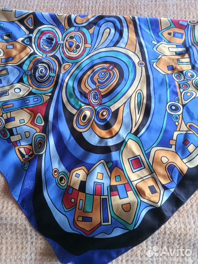 Павлопосадский шелковый платок