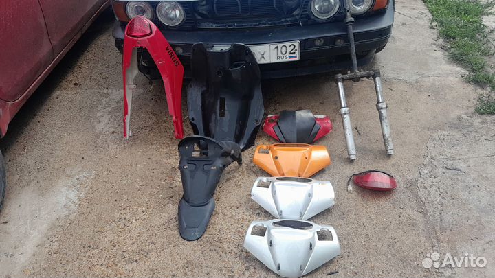 Пластик скутера scorpion