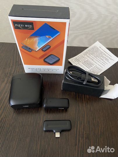 Беспроводной петличный микрофон iPhone