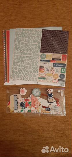 Набор бумаги для скрапбукинга Cratepaper