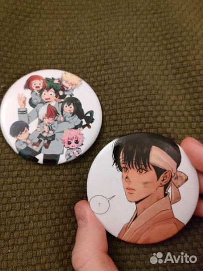 Значки Аниме