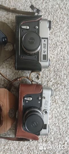 Ретро фотоаппарат фэд 3