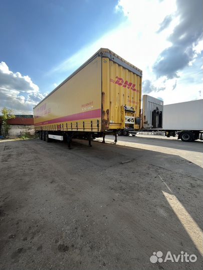 Полуприцеп шторный Krone SD, 2012