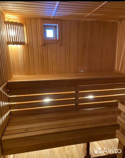 Сауна с теплым бассейном