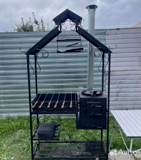 Мангал лофт