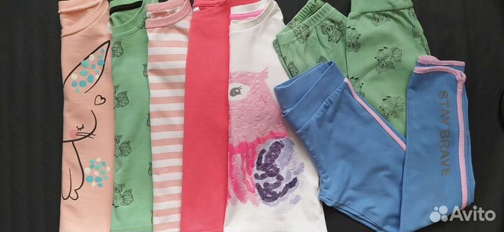 Вещи пакетом на девочку р. 110 116