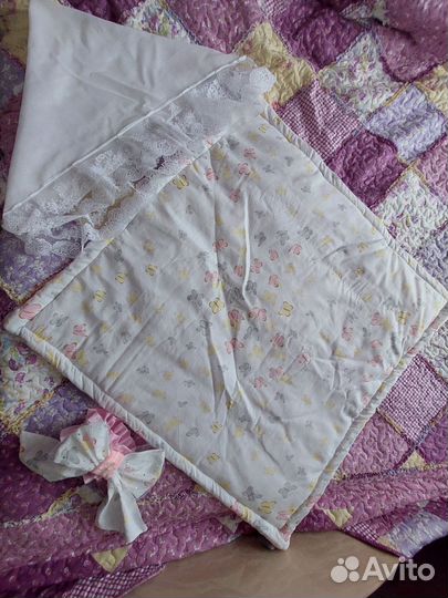 Конверт на выписку ручной работы