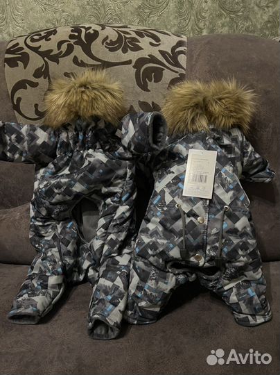 Новый зимний комбинезон для собак, М,L
