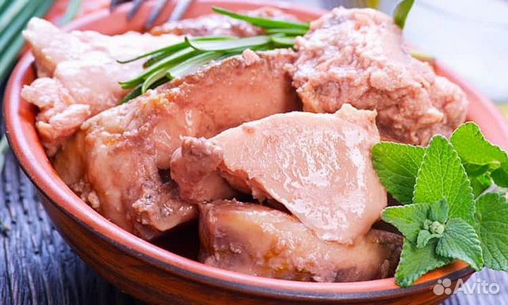 Кальмар натуральный, Печень трески