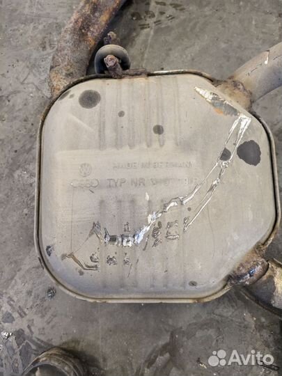 Выхлопная система Volkswagen Golf 3 vr6