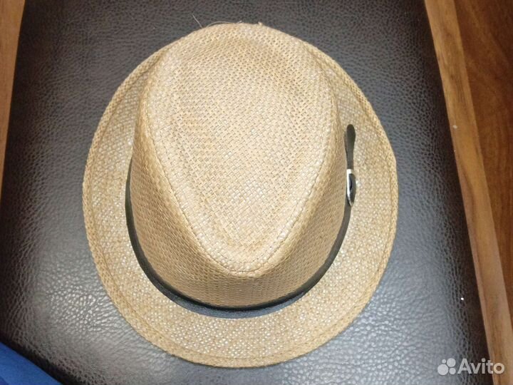 Соломенная шляпа мужская