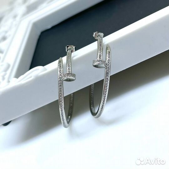 Серьги Cartier, 2 цв