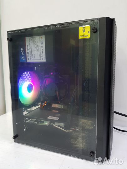 Игровой компьютер AMD Ryzen 5 3600 3.6 GHz/6core