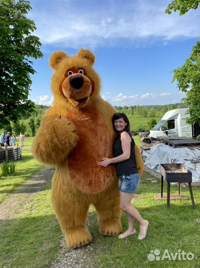 Ростовая кукла Зайка Ляля и Мишка Бурый Потапыч