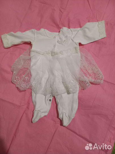 Платье боди для девочки