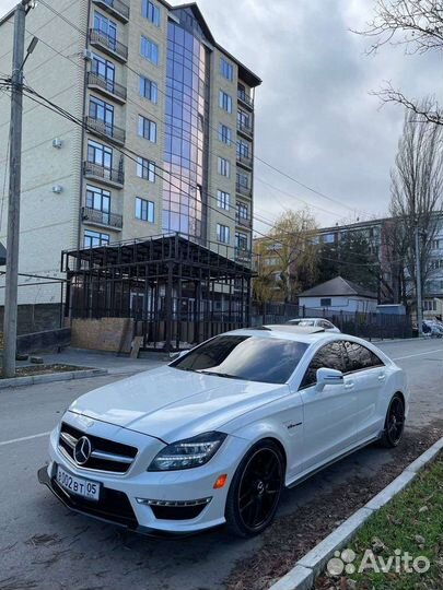 Накладки порогов мерседес w218 cls