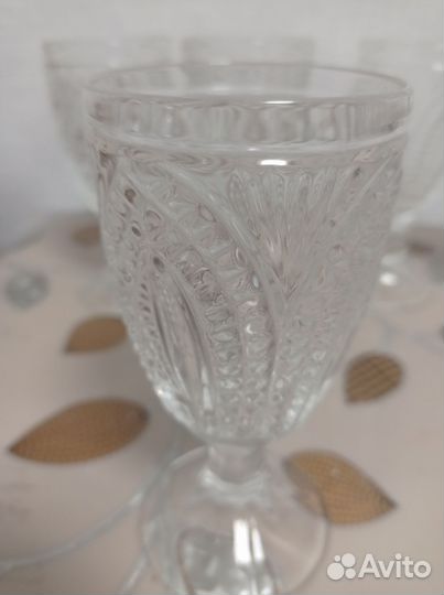 Хрустальные фужеры гусь хрустальный СССР